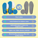 Skyfoot Kids Insoles for Child’s Worn Down Sneaker Shoe Inserts Replacement - Blue - 1 Pair — 6
