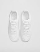 Nike Men's Court Vision Low Next Nature Shoes - White/White/White — 5