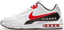 Nike Men's Air Max LTD 3 Shoes - White/University Red-black — 1