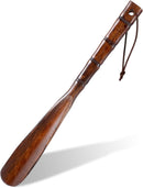 Premium Wooden Shoe Horn, 13" Shoe Horn Long Handle for Seniors Men Women Boot Horns Sh… — 1