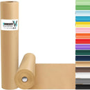 Vanhench Brown Wrapping Paper Roll 17.5"x 1200"(100') | 17.5" X 100‘ — 1