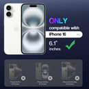 Maxdara for iPhone 16 Clear Case — 2