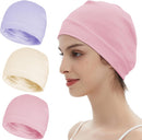 100% Cotton Skull Caps Beanie Bald Sleeping Hats for Men Women — 1