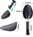 YOLOPLUS+ Plastic Shoe Stretcher Men,10 Pairs Adjustable Shoe Trees for Men Portable Shoe Tree Shaper Stretchers Holder — 2