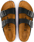 Birkenstock Unisex Adult Arizona Soft Footbed Sandals – Black — 5