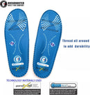 ROCKROOSTER Anti-Fatigue Work Boot Insoles – PU & Memory Foam Inserts with Shock Absorbing Heel Cushion, High Arch Stability and Long-Lasting Comfort for Wide Feet & Heavy-Duty Use — 4