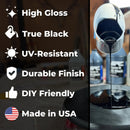 SRC Epox-It 80 Black Epoxy Resin 1 Gallon, UV & Scratch Resistant — 2