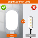 Akejrym LED Desk Lamp for Office Home & Battery Operated Lamp Rechargeable Lamp Foldable & Portable Light, [2-Fold… — 5
