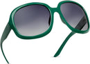 miyya Bug Eye Oversized Polarized Sunglasses Womens, Trendy Retro Sun Glasses for Women 2025, Oversized UV Protection Shades | Green/Grey Gradient — 1