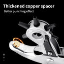 XOOL Belt Hole Puncher for Leather, Precision Multi-Size Leather Hole Punch for Watch Bands, Straps, Collars, Saddles, Shoes, Fabric, DIY Home, Craft Projects | Lite — 3