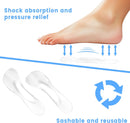 1 Pairs High Heel Insoles for Women, Arch Support Inserts for Sandals, Insoles for Silicone Sandals for Plantar Fasciitis, Flat Feet, High Arches & Foot Pain, Trim-to-Fit for Heels, Flats, Boots — 4