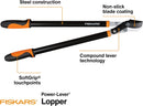 Fiskars 28" Power-Lever Garden Bypass Loppers, 1.75" Cut Capacity | 28" Lopper — 3