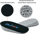 Dr.Foot Height Increase Insoles, Heel Cushion Inserts, Heel Lift Inserts for Leg Length Discrepancies - Black — 2