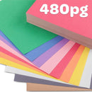 Crayola Construction Paper Bulk Pack (480 Sheets) – 10 Assorted Colors, 9x12, Teacher School Supplies & Classroom Must Haves, Card Making Craft Supplies, Art Paper — 4