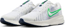 Nike Men's Run Defy Road Running Shoes - White/Green Spark-midnight Navy — 5