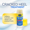 Dr. Scholl's Severe Cracked Heel Repair Restoring Balm with 25% Urea for Dry, Cracked Feet, Heals and Moisturizes for Healthy Feet, 2.5 Ounce (Pack of 12) — 2