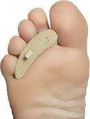 Steins Hammer Toe Crest Cushion and Buttress Pad Reduces Pressure from Calluses and Hammer Toes, Medium Right, Beige, 3 Count 1