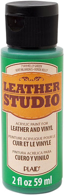 Leather Studio Leather Paint (2-Ounce), Kelly Green — 1