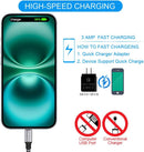 USB C Cable Fast Charging Nylon Braided 3Pack 6ft USB A to Type C Cord photo 5