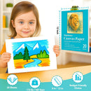 Hapikalor Canvas Paper 9x12 Inch, 20 Sheets (115lb/187g) Acrylic Paper — 3
