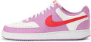 Nike Women's Court Vision Low Next Nature Shoes - Light Magenta/Light Crimson/Summit White — 1