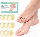 Welnove Hydrocolloid Bunion Pads - Gel Bunion Cushions for Blister Protection, Invisible & Breathable Waterproof, All-Day Adhesive - 26 Count | 26 Pack | Clear — 1