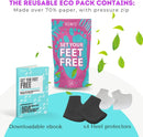 ROOTZ | 2 Pairs (4 Pcs) Silicone Heel Protectors for Blister Prevention | Padded Gel Heel Sleeves for Heel Pain & Cracked Heels | Ideal for Breaking in New Boots — 6