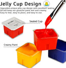 HIMI Gouache Paint Set, 24 Colors x 1 oz, Jelly Cup, Non-Toxic(Green) — 5