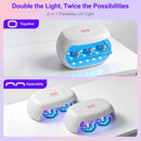 UV Light for Resin,360° Ring Dual-Layer & Adjustable Time Setting (1/3/5min) UV Resin Light,30 LED High-Powered UV… — 4
