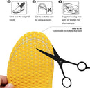 XINIFOOT 3 Pairs Comfortable Breathable Insoles - Comfort Cushioned for Running Walking Hiking, Replacement Comfort Inserts Shoes Pad for Men (US8-11) — 4