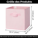 GRANNY SAYS 11 Inch Cube Storage Bins, 6-Pack Storage Cube Organizer, Pink — 2