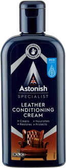 Astonish Leather Conditioner Cream, Cleaner Polish for Sofa Shoes 8.4oz — 1