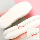 Sheepskin Insoles, Genuine Thick Warm Wool Insert for Women Men, Warm Fleece Wool Insoles, Replacement Sheepskin Soles for Shoes Boots Slippers — 5