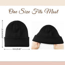 NPQQUAN Satin Lined Beanie for Women Silk Lined Beanies Winter Warm Hats — 6