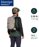 Osprey Raptor 14L Men's Mountain Biking Backpack with Hydraulics Reservoir | Pediment Grey — 2