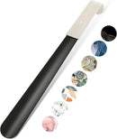 Gukeniu 16.5 Inch Long Handle Shoe Horn | Ivory — 1