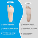 Metatarsal Pads for Men Women, 4 Pcs, 2X Thick Gel 3