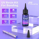 Honcaring UV Resin Kit with Light, 30 g Clear UV Glue with UV Penlight — 2