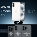 JETech Magnetic Case for iPhone 16, Clear photo 2