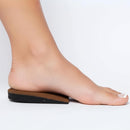 SoleAid Adjust-A-Heel | USA Made Height Adjustable Heel Lift for Uneven Legs and Gait Discrepancy, Heel Cushion Shoe Insert for Achilles Tendonitis Relief, Single Pack (Small: Men 3-7 / Women 5-10) — 6