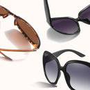 miyya Bug Eye Oversized Polarized Sunglasses Womens, Trendy Retro Sun Glasses for Women 2025, Oversized UV Protection Shades | Black/Purple Gradient — 8