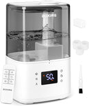 BOXING 4.5L Warm and Cool Mist Ultrasonic Humidifier for Bedroom Large Room,…
