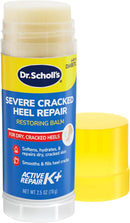 Dr. Scholl's Severe Cracked Heel Repair Restoring Balm with 25% Urea for Dry, Cracked Feet, Heals and Moisturizes for Healthy Feet, 2.5 Ounce (Pack of 12) — 1