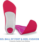 Comfort Zone Tri-Balance 3/4-Length Gel Insoles for Women, 6-10, 3-Pack — 7