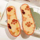 Wool Insoles 5 Pairs 17cm Orange Winter Shoe Pads for Boots — 5
