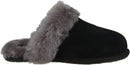 UGG Women's Scuffette II Slipper – Black/Grey — 3