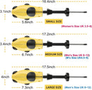 JJDPARTS Plastic & Wooden Shoe Stretcher, Pair 4-Way Shoe Expander Widener Shoe Tree Extender for Women Men | yellow | Classic — 5