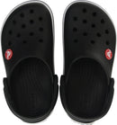 Crocs Unisex-Child Crocband Clogs, Black/White, 13 Little Kid — 4