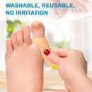 Promifun Gel Bunion Protector Shield, 10 Pack of Bunion Pads and Cushions, Bunion Guard for Big Toe, Relieve Foot Pain from Friction, Rubbing and Pressure - Beige — 6