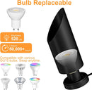 Uplighting Indoor Floor Can Lights,Spot Lights 7W 3000K GU10 LED Up Lights — 7